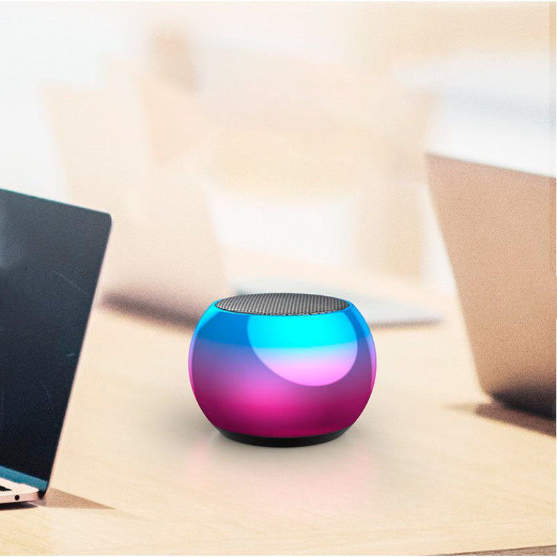 Caixinha de Som Bluetooth TWS Metal Mini Speaker Amplificada